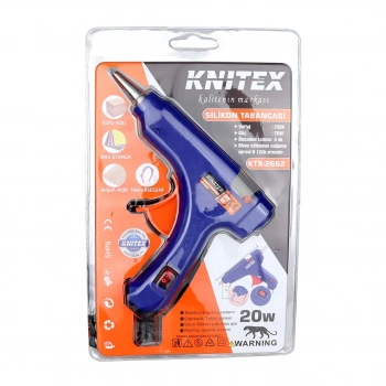 KNITEX KTX-2662 ( 20W ) ( ANAHTARLI ) SICAK MUM SİLİKON TABANCASI*120