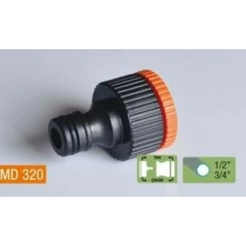 MEDALYAN MD-320 ( DİŞİ 1/2-3/4 ) MUSLUK BAĞLANTI ADAPTÖRÜ*100X12
