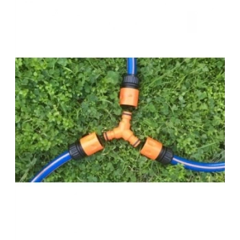 MEDALYAN MD-336 ( 3 YÖN ) OTOMATİK HORTUM BAĞLANTISI*10X24