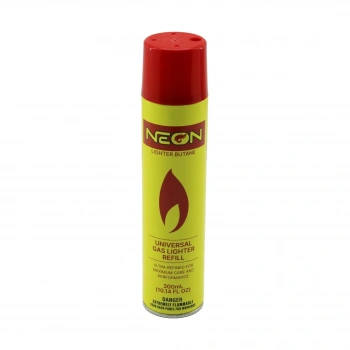 NEON CA-92880 DOT-2P M-6502 ÇAKMAK GAZI ( BÜTAN GAZ ) ( 300ML ) ( 10.14 FL OZ ) ( UNIVERSAL GAS LIGHTER REFILL )*12X8
