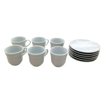 NEWLİFE CLKN-1652-A-B-C-D-E-H ( 12PCS=6-TAKIM ) PORSELEN KAHVE FİNCANI*18