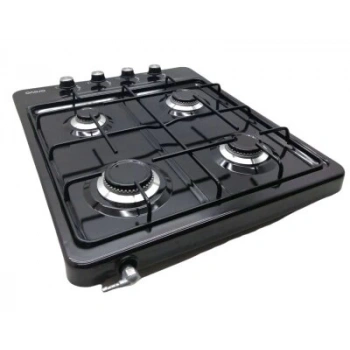 OREVO OR-204 ( 4LÜ ) ( LPG & SİYAH ) EMAYE SET ÜSTÜ OCAK*1