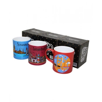 OS-PA ( LÜX ) ( İSTANBUL MANZARALARI ) SERAMİK KUPA İSTANBUL*36=K