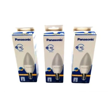 PANASONİC ( SARI ) ( E14 ) ( 4.9W ) LED AMPUL ( WARM WHİTE ) ( 2700K )*20X5