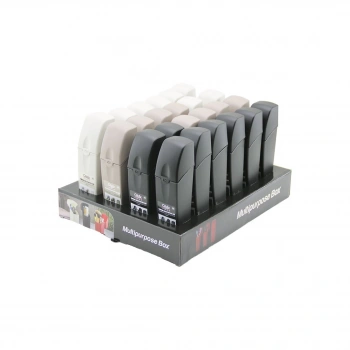 QLUX L-00531 COMBOX ÇOK AMAÇLI KUTU ( RENKLİ PLASTİK ) ( 20.5X5X5CM ) ( DİŞ FIRÇALIK & KALEMLİK & KOZMETİK FIRÇALIK VB. )*24X2