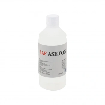 SAF ASETON 450ML ( OJE SİL & YAPIŞKAN TEMİZLEME & MAKİNE TEMİZLEME )*20=K