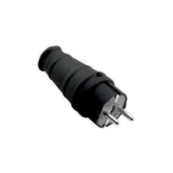 VEETRİN KP-1160 ( KAUÇUK & ERKEK ) TOPRAKLI FİŞ ( KAUCUK ) ( 16A )*60X6