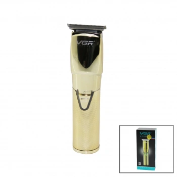 VGR V-903 ( GOLD KROM KAPLAMA GÖVDE ) SAÇ & SAKAL KESME TRAŞ MAKİNESİ ( USB ŞARJLI )*60