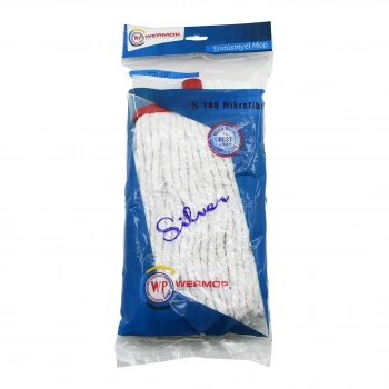 WERMOPLAST SİLVER WM-510 ( GENİŞ SAP TUTACAK ) ( ÖRGÜLÜ İPLİ= 27CM ) PÜSKÜL MİKROFİBER ENDÜSTRİYEL MOP*50