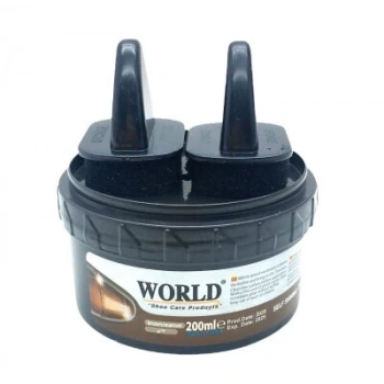 WORLD ( 200ML ) ( KOYU KAHVE ) AYAKKABI BOYASI*12X8