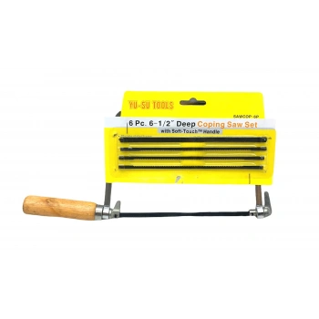 YU-SU TOOLS SAWCOP-6P ( 6PCS ) KIL TESTERE SETİ AHŞAP SAP*5X24