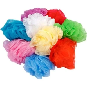 ELİF ( RENKLİ TÜL ÖRGÜ ) BANYO LİFİ ( KARTON STANDLI ) ( BRKT-291147 )*200=K