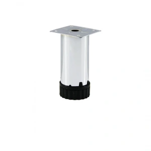 İBİCO ( 90-12137-E-01 ) ( 10CM X 42MM ) ( METAL ) TABLALI ( PLASTİK AYARLANABİLİR PİNGOLU ) KOLTUK BAZA AYAK*10X10