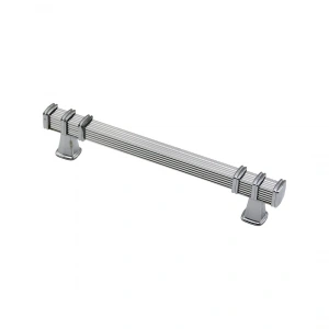 İBİCO-969 ( 12.8CM ) ( YÜZÜK KROM & KULP KROM ) ( KARE ) ÇEKMECE KULP*10X5