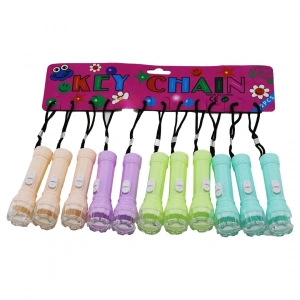 İBİCO İ10-012 KEY CHAIN RMF-570 ( MİNİ YUVARLAK BOY: 8.6CM & ÇAP: 2.3CM ) ( PİLLİ ) EL FENERİ ( RENKLİ PLASTİK )*12X100
