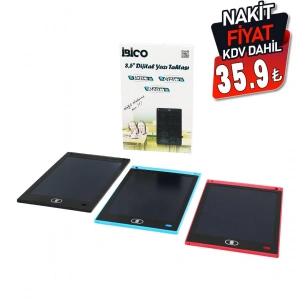 İBİCO İ11-012 ( 8.5 ) ( DİJİTAL) YAZI TAHTASI TABLET ( YAZIM & ÇİZİM & RESİM ) ( PİLLİ ) ( LCD WRİTİNG TABLET )*200