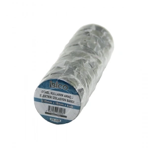 İBİCO İ13-028 ( SİYAH ) İZOLASYON ELEKTRİK BANTI ( 0.15MM X 18MM ) ( 6YDS )*10X50