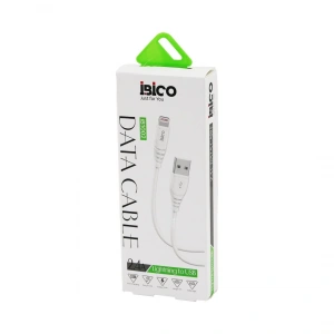 İBİCO İB-1002 ( USB TO=( İPHONE ) ( KABLO ) ( 2.4A ) ( HIZLI ) TELEFON ŞARJ & DATA KABLOSU=1MT ( 2400mA )*10X22