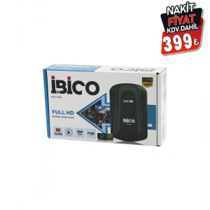 İBİCO K10-000 (FULL HD) DİJİTAL UYDU ALICISI (HDMI & AV & Rs232) (WİFİ & YOUTUBE) (1080P) (OTOMATİK KANAL GÜNCELLEME)*60