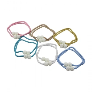 İBİCO ULB-024 ( 2PCS ) ( BONCUK TOPLU & MIKNATISLI ) RENKLİ PERDE İPİ*500