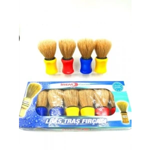 İREM KANCA ( RENKLİ PLASTİK SAPLI ) SAKAL FIRÇASI*6X60