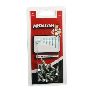 MEDALYAN DL-14 ( 4.8X19 ) MATKAP UÇLU VİDA YHB ( 15PCS )*12X10