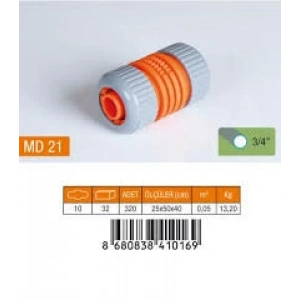 MEDALYAN MD-21 LÜX HORTUM EKİ 3/4 *10X32