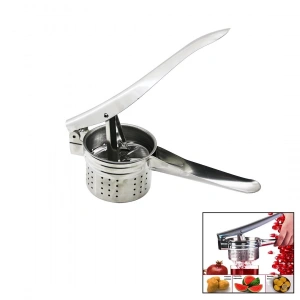 POTATO RİCER PRESSE FRUIT KARAKUS-200 ( MANUEL KOLLU & ÇELİK METAL ) PATATES EZİCİ & MEYVE SIKICI PRES*72