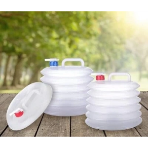 TİTİZ TP-645 ( FDA ) AKORDİYON MUSLUKLU KATLANIR SU BİDONU 10 LT*12