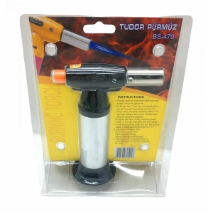 TUDOR BS-470 PÜRMÜZ TORCH NARGİLE ÇAKMAK*100