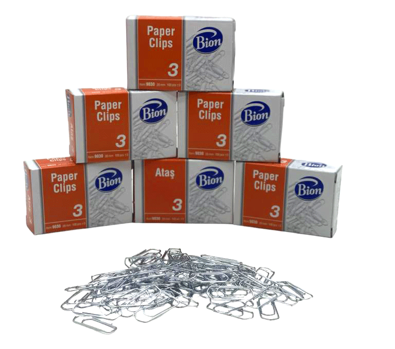 BİON-9030 NO-3 ATAŞ 100PCS 28MMM*36X12