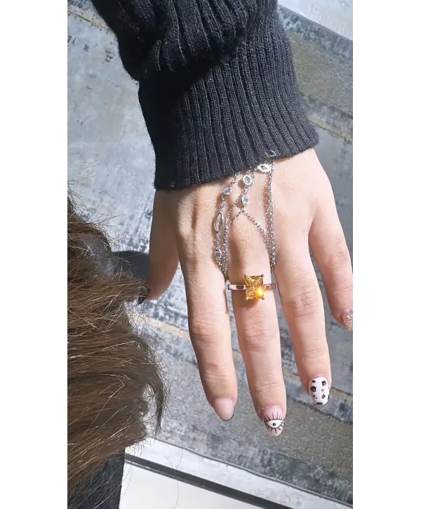 925 Ayar Gümüş Alexandrite Değerli Taşlı Yüzük