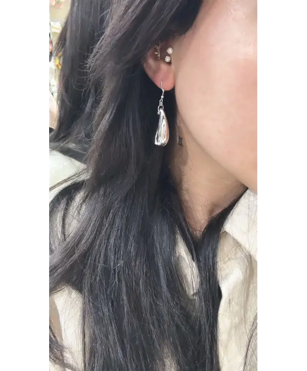 925 Ayar Gümüş Silver İthal Marka Trend Küpe