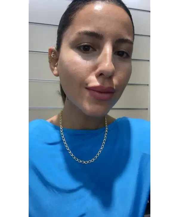 925 Ayar Gümüş Gold Kolye