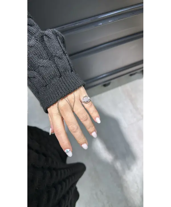 925 Ayar Gümüş Ayarlanabilir Silver Yüzük