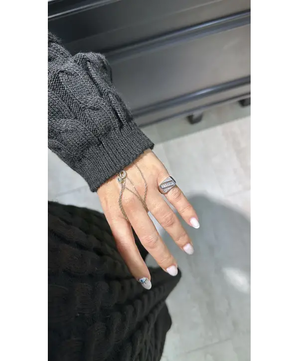 925 Ayar Gümüş Ayarlanabilir Silver Yüzük