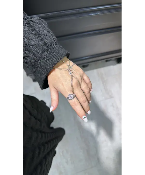 925 Ayar Gümüş Ayarlanabilir Silver Yüzük