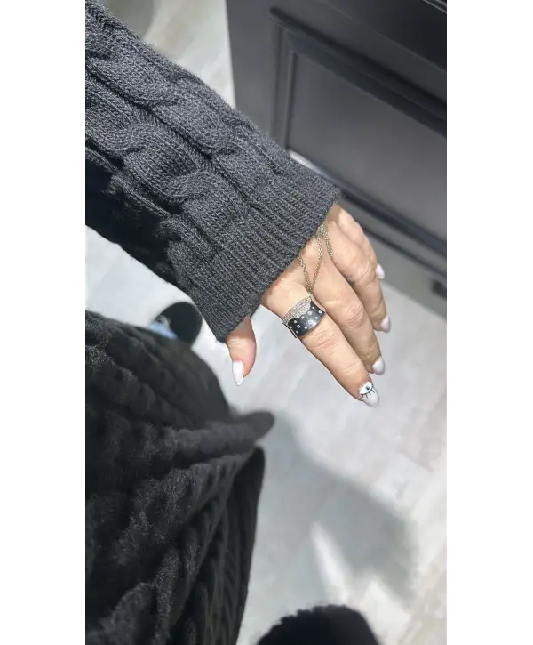 925 Ayar Gümüş Ayarlanabilir Silver Yüzük