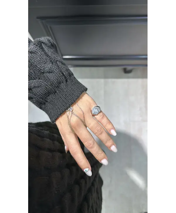 925 Ayar Gümüş Ayarlanabilir Silver Yüzük