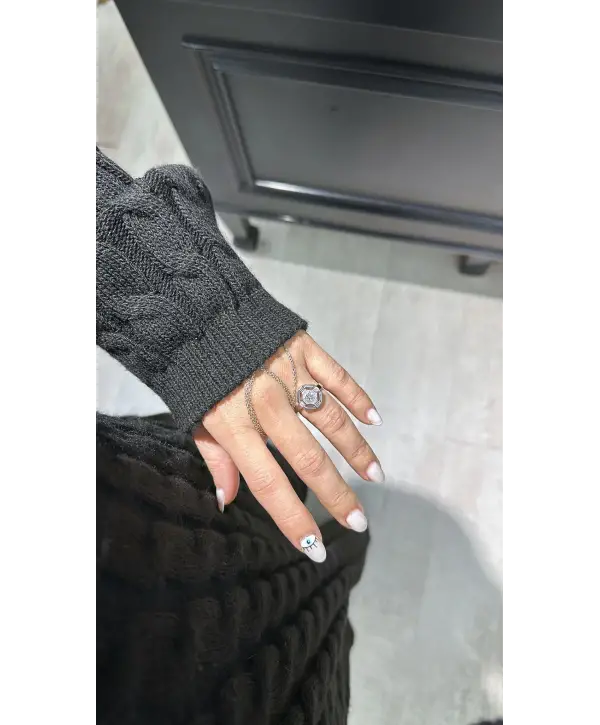 925 Ayar Gümüş Ayarlanabilir Silver Yüzük