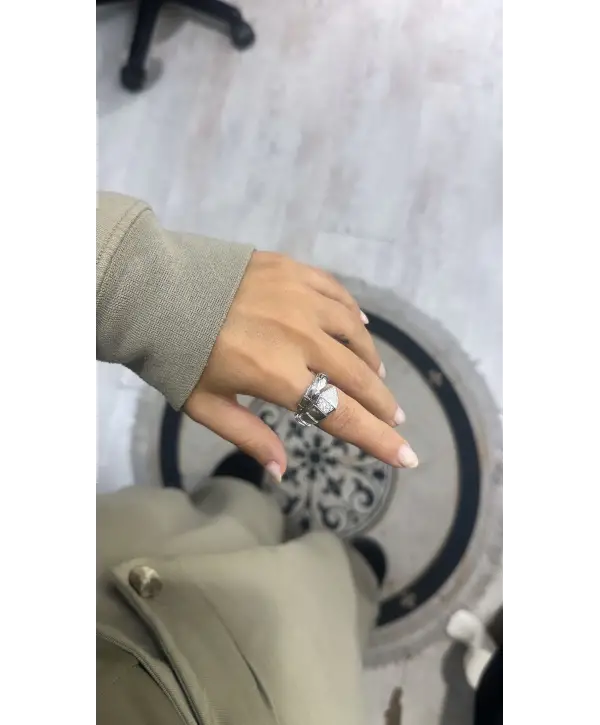 925 Ayar Gümüş Orjinal Marka Silver Yüzük