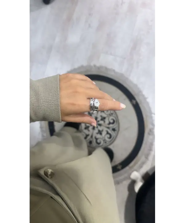 925 Ayar Gümüş Orjinal Marka Silver Yüzük