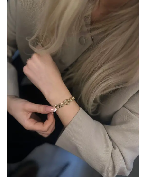 925 Ayar Gümüş Gurmet Taşlı Bileklik