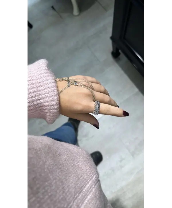 925 Ayar Gümüş İthal Silver Orjinal Marka Yüzük