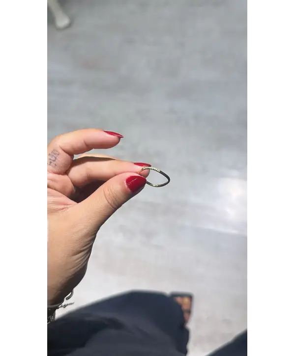 925 Ayar Gümüş Kare Model Taş Detaylı Yüzük