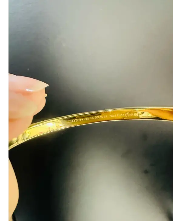 925 Ayar Gümüş Orjinal Marka Tiff İthal Bileklik