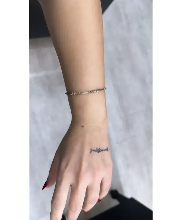 925 Ayar Gümüş Dorica İtalyan 3 Renk Bileklik