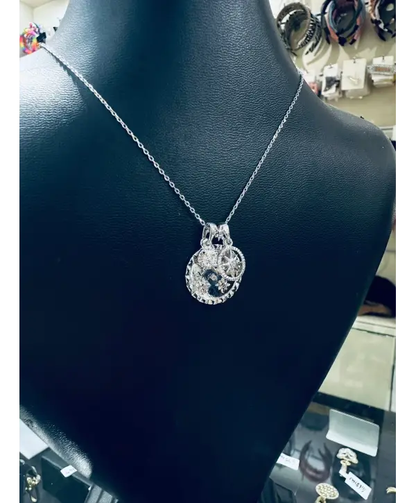 925 Ayar Gümüş İthal Kuzey Yıldızı Kolye