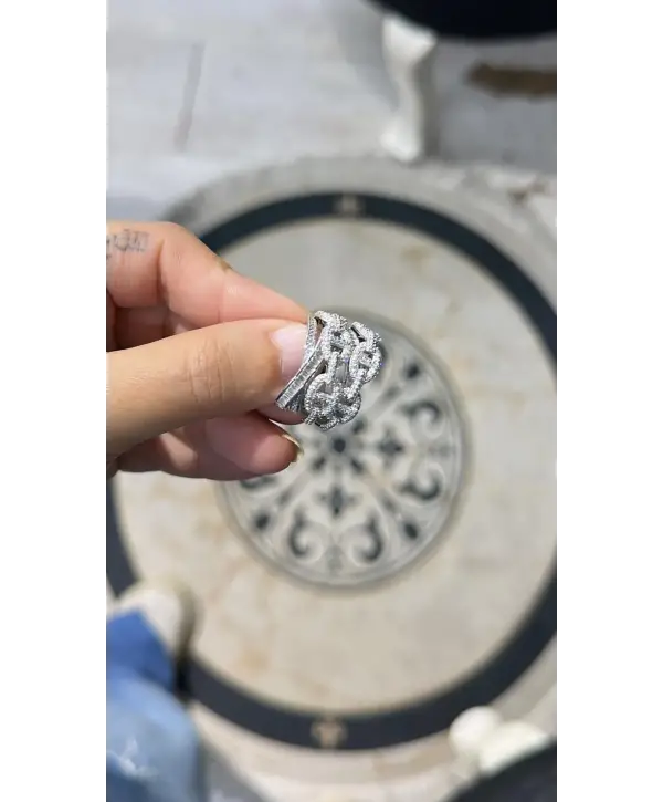 925 Ayar Gümüş İthal Marka Silver Yüzük