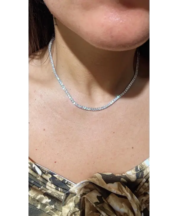 925 Ayar Gümüş 2.5mm Su Yolu İthal Kolye